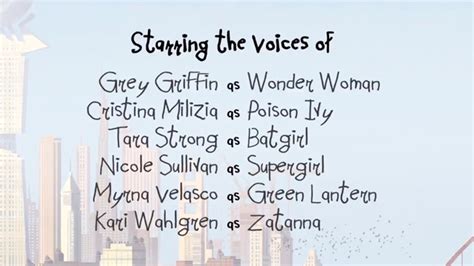 Poison Ivy Voices (Batman) - Behind The Voice Actors