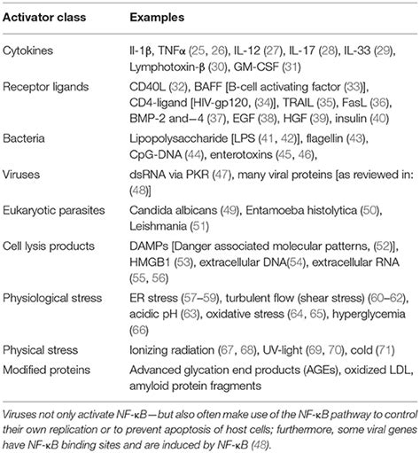 Frontiers Cell Type Specific Roles Of Nf κb Linking Inflammation And