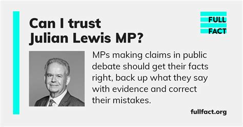 Julian Lewis’s record in public debate - Full Fact