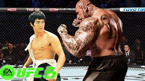 UFC5 Bruce Lee Vs Martyn Ford EA Sports UFC 5 Super Fight YouTube