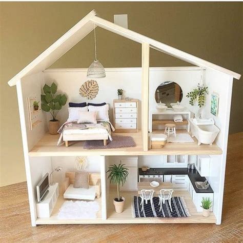 Maison De Poup E En Bois Id Es Diy Pour Faire Heureux Vos Enfants