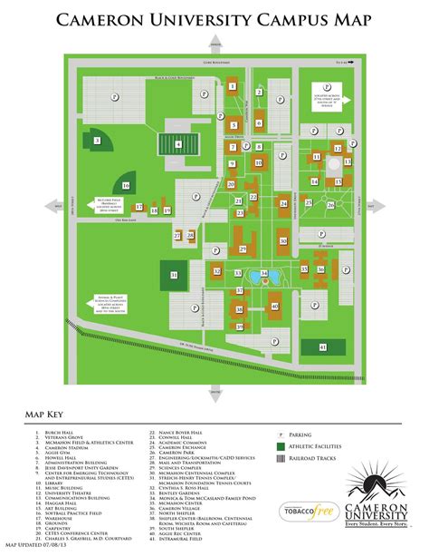 Harding University Campus Map