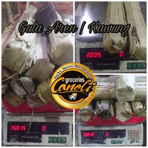 Jual GULA AREN GULA KAWUNG ASLI 1 KG Shopee Indonesia