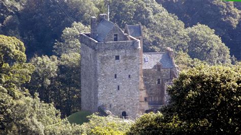 Photographs And Map Of Castle Campbell Castle Gloom In Dollar Glen