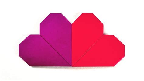 How To Fold An Origami Heart ️ Step By Step Instructions