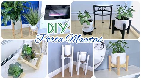 COMO HACER PORTA MACETAS PARA TUS PLANTAS BASES QUE HARAN LUCIR