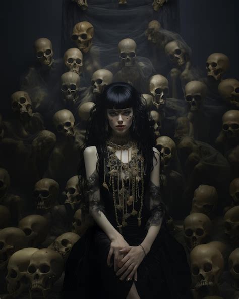 Premium Photo Etruscan Goth Reviving Ancient Mystique With A Modern Edge