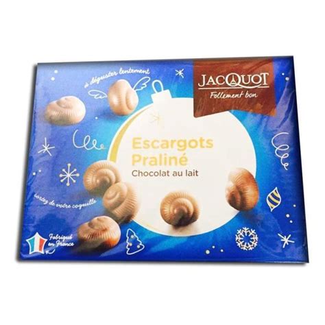 Boite chocolat escargot Praliné chocolat au lait 300gr Achat Vente