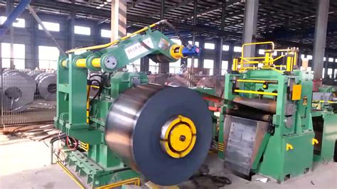 Automatic Steel Coil Slitting Machine And Cutting To Length Line