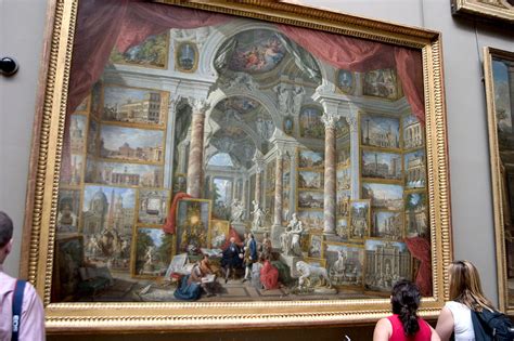 Art Students View Giant Painting at Versailles Photograph by Carl ...