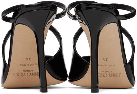 Jimmy Choo Black Anise Mules Jimmy Choo