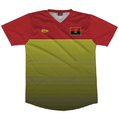 Angola Rise Soccer Jersey Made In USA for Sale | Tribe Lacrosse, Soccer ...