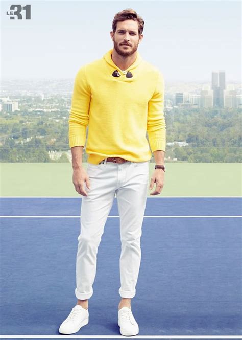 Yellow Polo Shirt Mustard Sweater Clothing Ideas With White Jeans