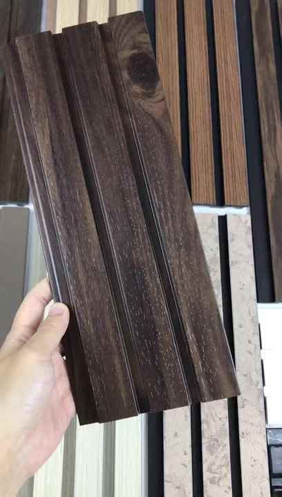 Rongke OEM Waterproof Wood Wall Panels Size Customized PS Wpc Wall