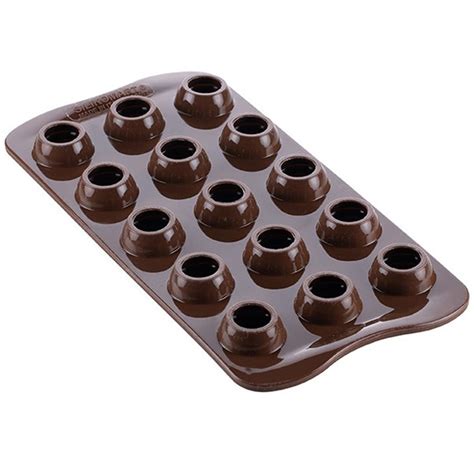 Moule à petits oeufs choco spiral Silikomart disponible sur