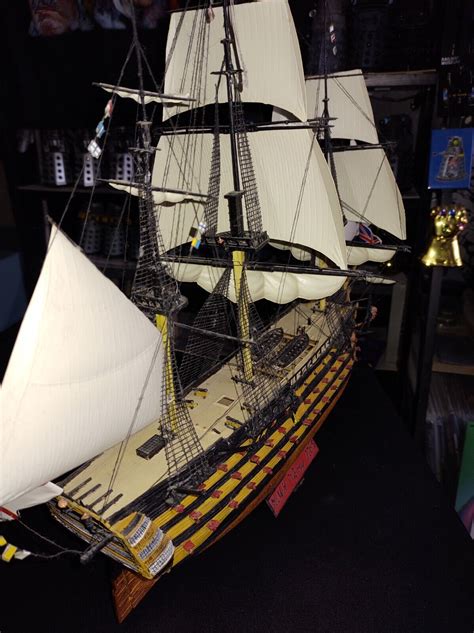 Hms Victory Model Ship Airfix Made Ebay