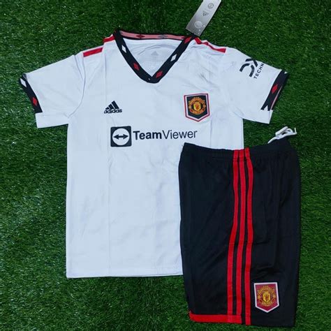 Jual Baju Bola Anak Manchester United Away Terbaru 2022 2023 Baju Bola