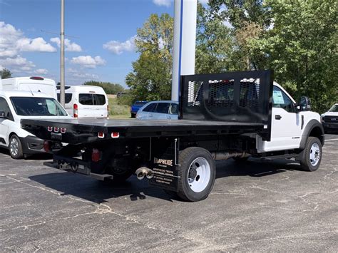 New 2019 Ford Super Duty F 550 Drw Xl 4wd Flatbed Truck