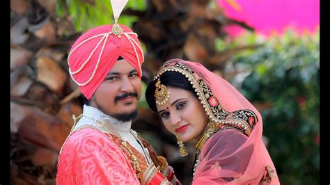 Punjabi Sikh Wedding Highlight Simran Love Parm Rp Studio Youtube