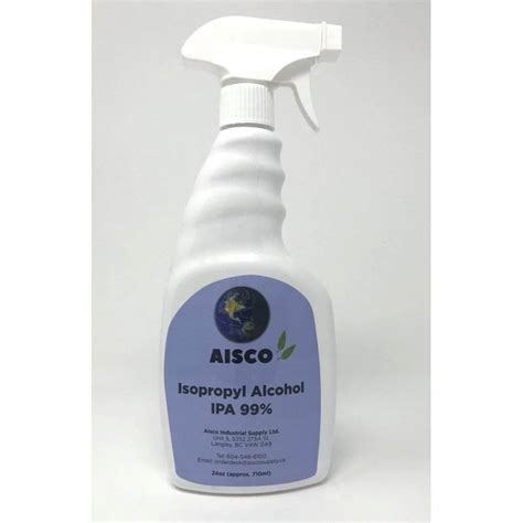 ISOPROPYL ALCOHOL 99% SPRAY BOTTLE - Aisco Industrial Supply Ltd.