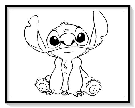 ⭐⭐⭐⭐⭐ Dibujos De Lilo Y Stitch Para Pintar Colorear Dibujar E Imprimir ⭐⭐⭐⭐⭐ Lilo Y Stitch