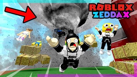 Lari Dari Bencana Alam Roblox Roblox Zeddax Youtube