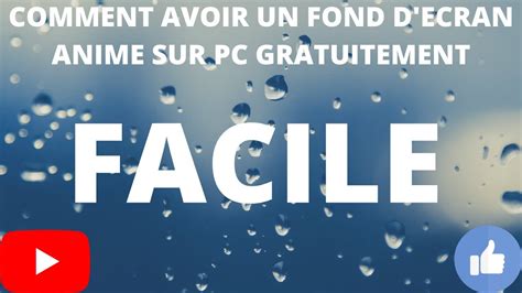 Tuto Comment Avoir Un Fond D Cran Anim Sur Pc Gratuitement Youtube