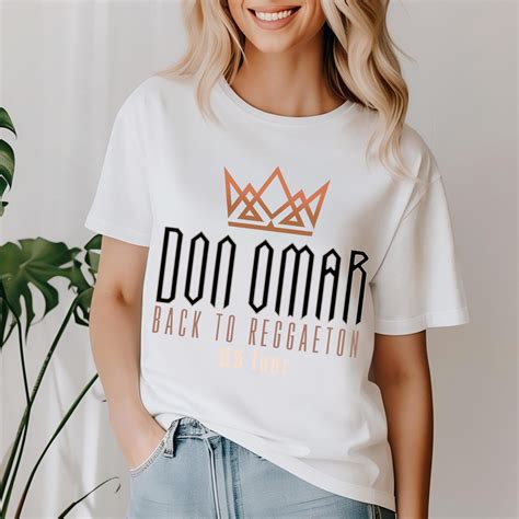 Don Omar Back To Reggaeton Tour 2024 T Shirt Walmart