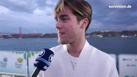 Esc 2018 Interview Mit Benjamin Ingrosso Aus Schweden Eurovisionde