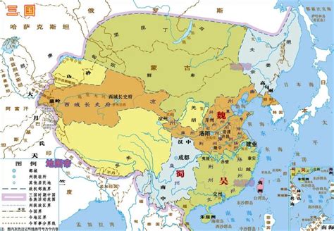 地图上的三国（15幅地图） 知乎