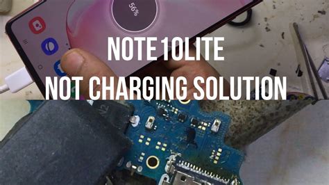 Samsung N770f Note10 Lite Not Charging Solution Charging Port Replacement Youtube