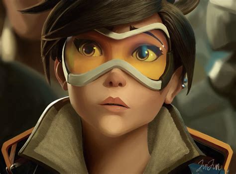 Tracer Fanart By Junjunthecreator On Deviantart