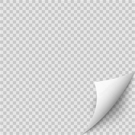 Page White Curl With Shadow Stock Vector Image By A R T U R 117877750