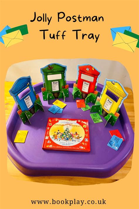 Jolly Postman Tuff Tray Activity Tuff Tray Jolly Christmas Postman