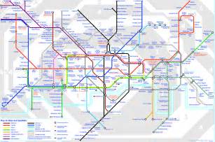 London Underground Map - London • mappery