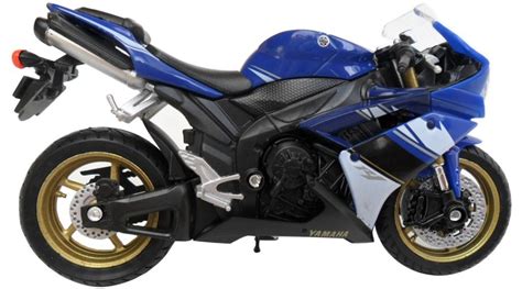 Miniatura Moto Yamaha Yzf R R Azul Welly Escala R