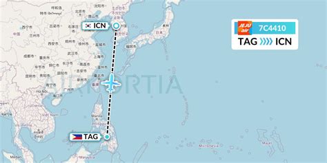 7C4410 Flight Status Jeju Air Tagbilaran City To Seoul JJA4410