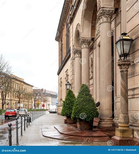 Staatliche Kunsthalle Karlsruhe State Art Gallery Building Corner