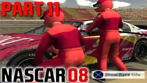 Pit Crew Saved The Day Nascar 08 Ps2 Career Mode Part 11 Youtube