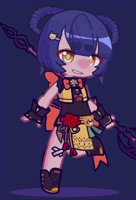 Gacha Life Xiangling Design Vs Gacha Club Design Genshin Impact My Xxx Hot Girl