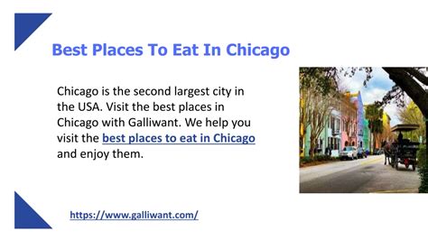 Ppt Best Places To Eat In Chicago Powerpoint Presentation Free