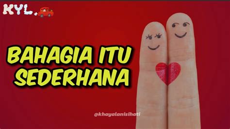 BAHAGIA ITU SEDERHANA PERCAKAPAN TELEPON BAPER ROMANTIS YouTube