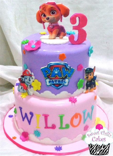 Skye Paw Patrol Cake Skye Paw Patrol Cake Paw Patrol Cake Birthday