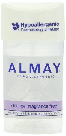 Deodorant For Women By Almay Gel Antiperspirant Hypoallergenic