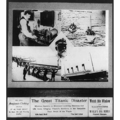 Captain Smith And Other Titanic Photos The Great Titanic Disaster