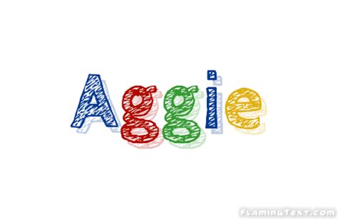 Aggie Logo | Free Name Design Tool from Flaming Text