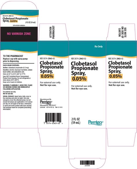 Clobetasol Spray Fda Prescribing Information Side Effects And Uses