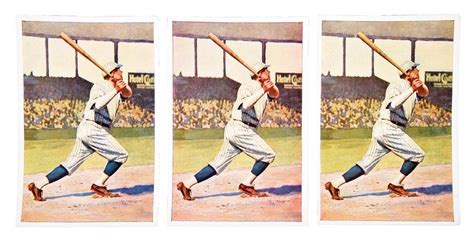 Lot Detail LOT OF 3 1930S SANELLA BABE RUTH BASEBALL CARDS