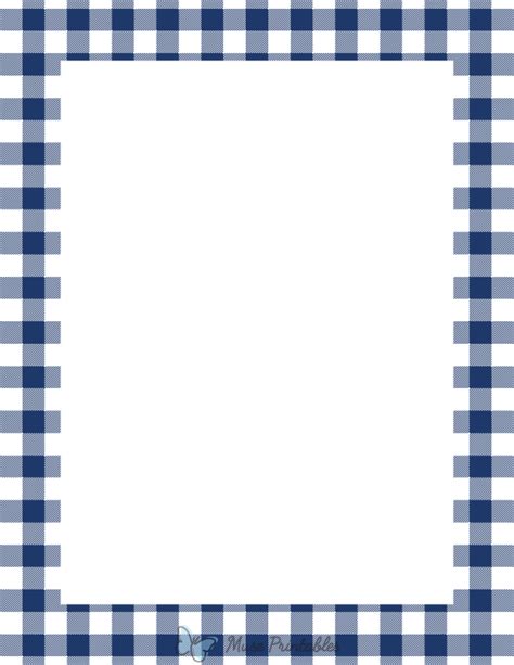 Navy Blue Border Clip Art