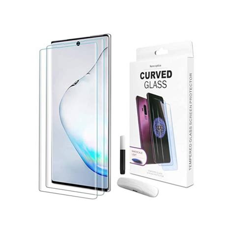 Ripley Mica De Vidrio Templado Uv Samsung Note Plus Protector